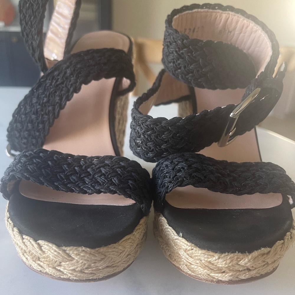 Stuart Weitzman Black Espadrilles - image 5